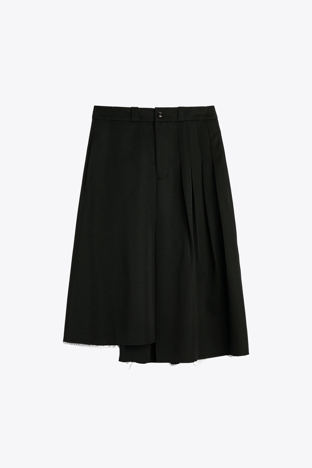 alt-image__Black-tailored-wool-midi-skirt-with-pleated-side-panel---Origami-Skirt