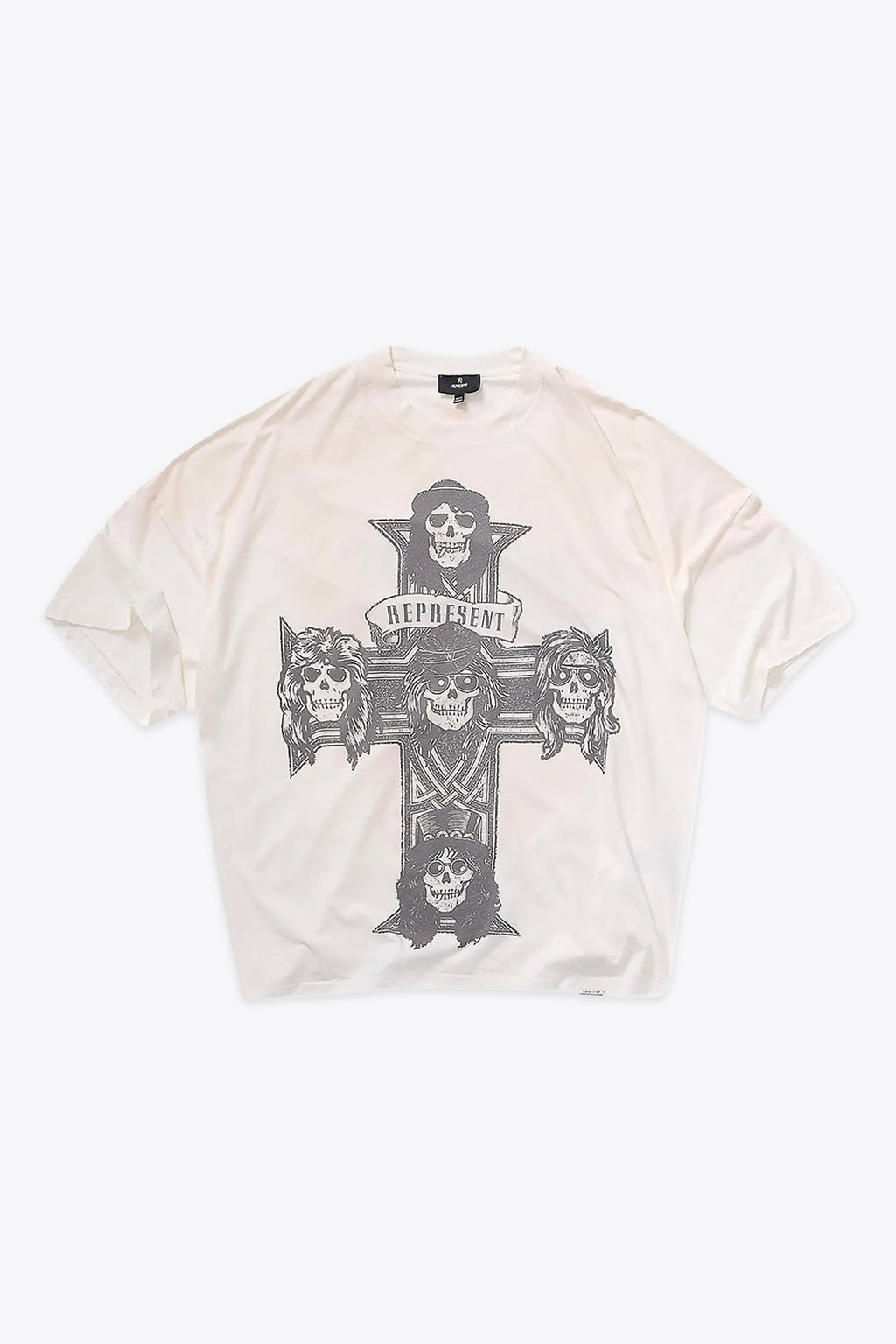 alt-image__T-shirt-in-cotone-panna-in-collaborazione-con-Guns-N'-Roses---GN'R-Cross-T-shirt
