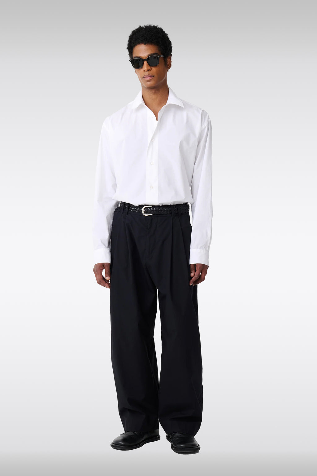 alt-image__Camicia-bianca-boxy-in-popeline-di-cotone---Hal-Shirt