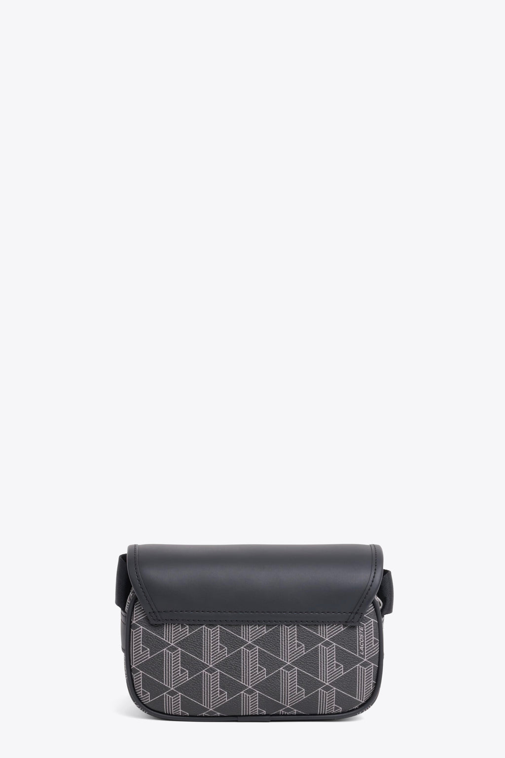 alt-image__Borsa-piccola-in-pvc-nero-con-stampa-monogram