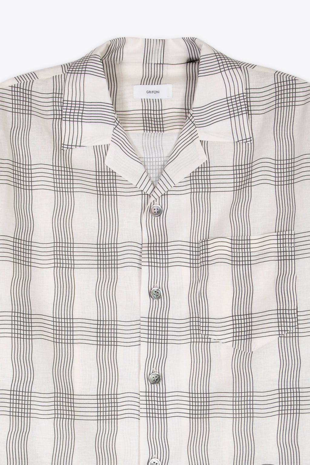 alt-image__Off-white-and-black-checkered-linen-blend-bowling-shirt-
