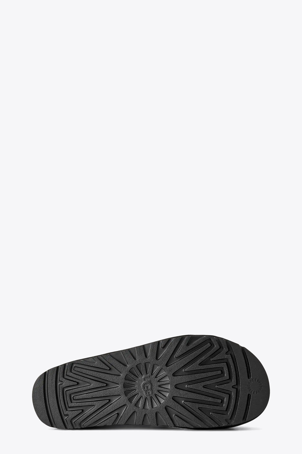 alt-image__Ciabatta-in-suede-nera-con-suola-platform---Goldenstar-Hi-Cutout-Slide