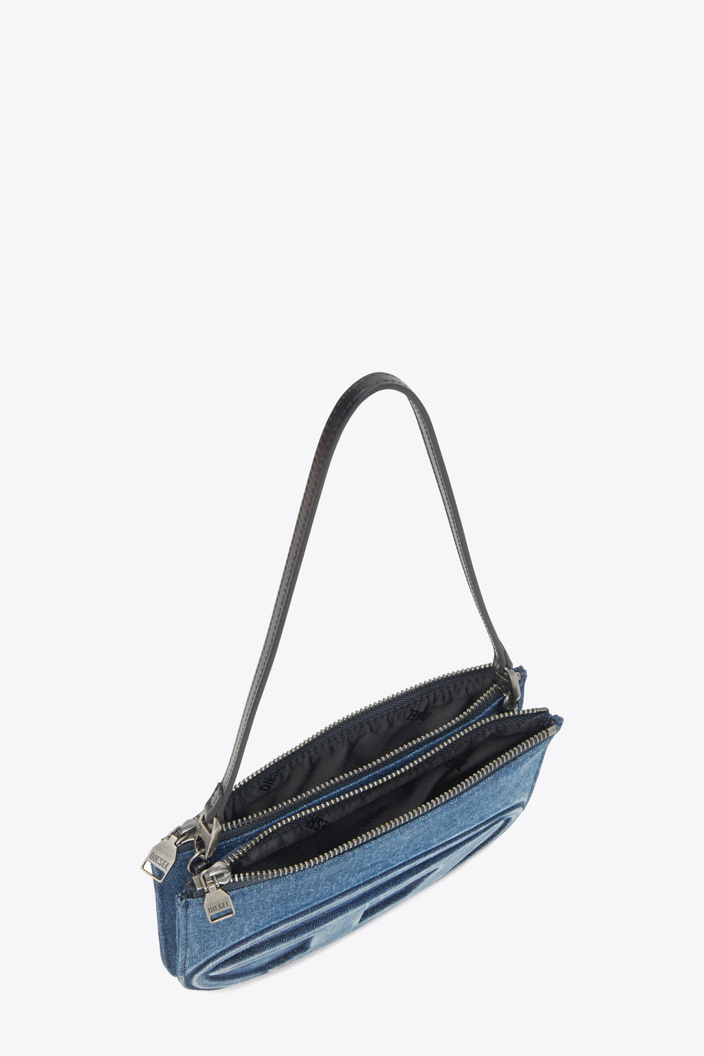 alt-image__Borsa-in-denim-blu-medio-con-logo-1DR---1DR-Twin