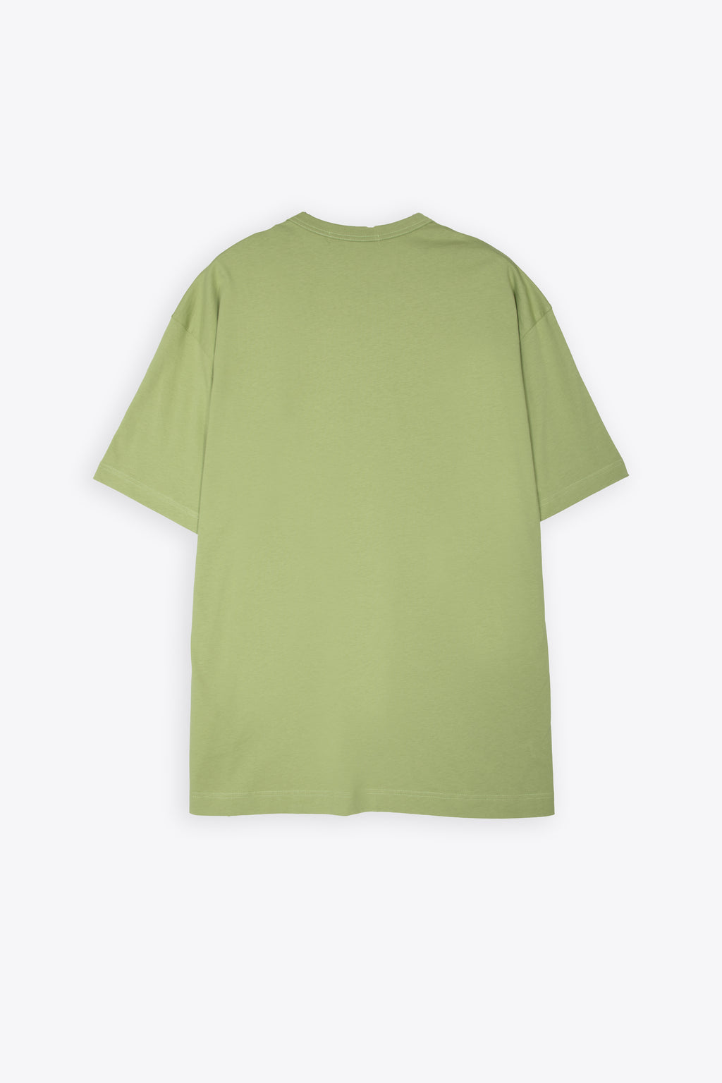 alt-image__T-shirt-verde-oversize-in-cotone-con-logo-al-petto