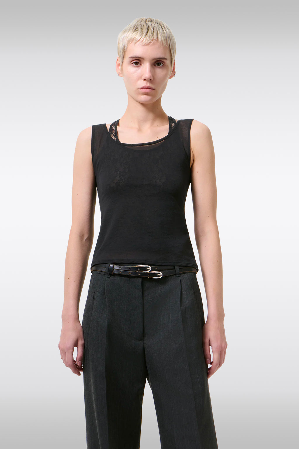 alt-image__Canotta-nera-doppiata-con-strato-in-pizzo---Swim-Tank