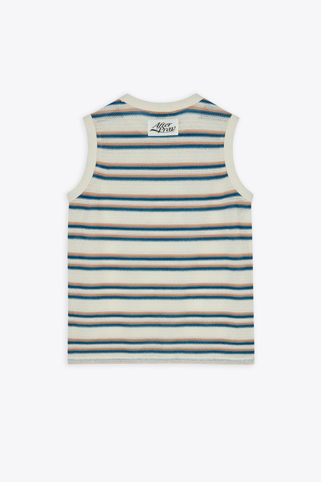 alt-image__Ivory-striped-mesh-knitted-sleeveless-t-shirt---Knitting-Mesh-Sleeveless-T-shirt