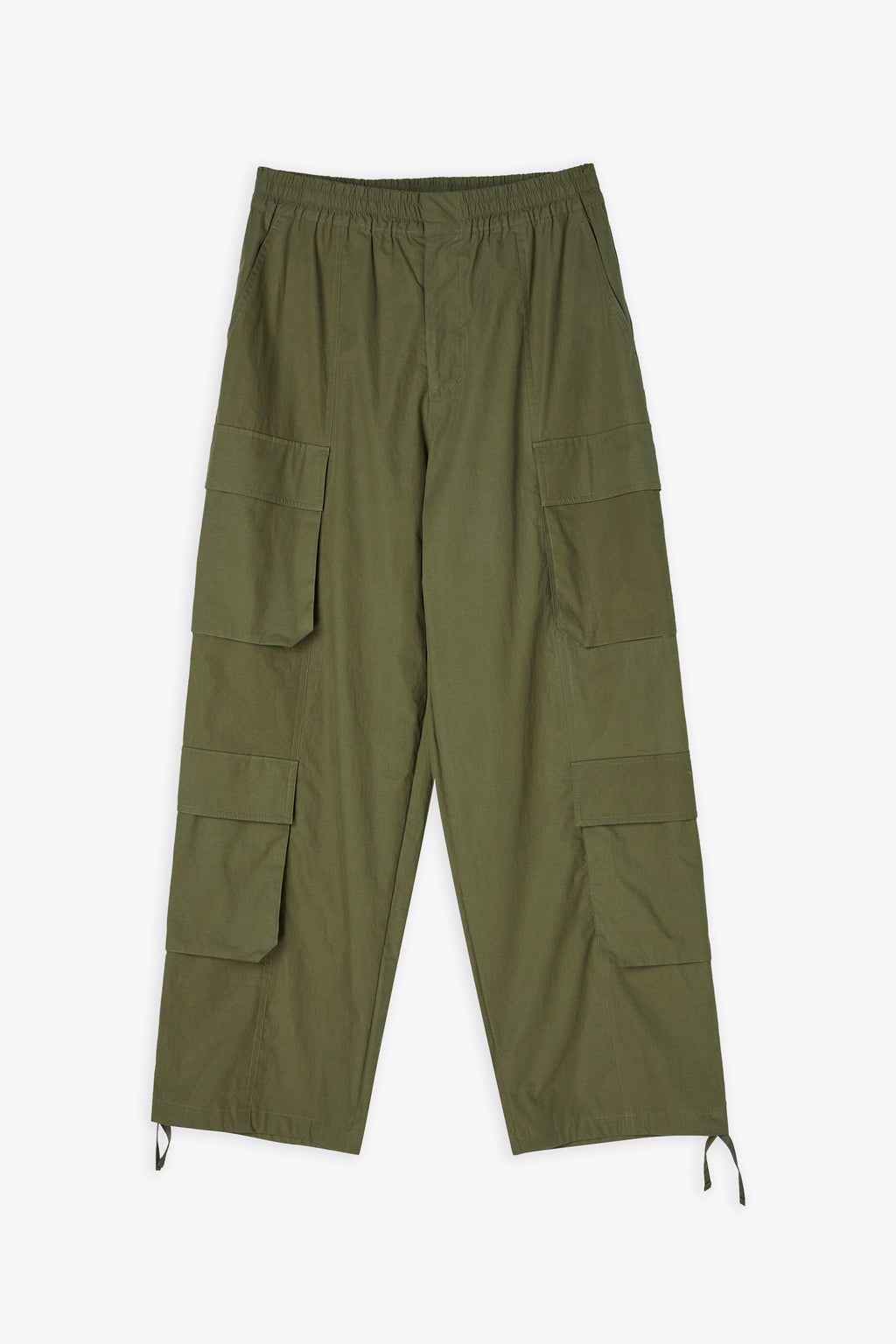 alt-image__Pantalone-cargo-in-cotone-verde-militare---Relaxed-Utility-Quatro-Cargo-Pants