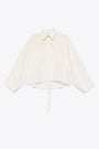 Camicia a maniche lunghe-Bianco 