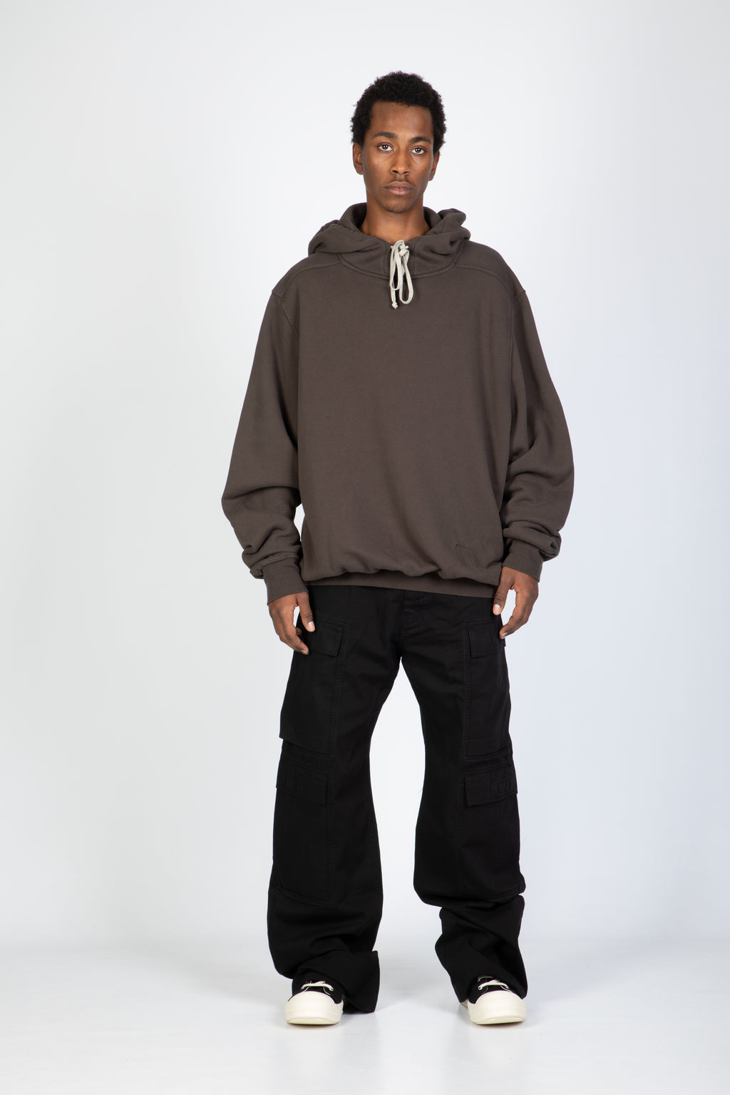 alt-image__Felpa-marrone-oversize-con-cappuccio---Oversized-Hoodie