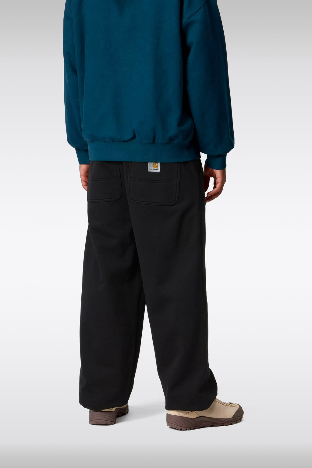 alt-image__DOUBLE-KNEE-SWEAT-PANT-COTTON/POLYESTER-SWEAT-Nero