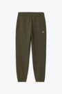 Pantalone in felpa verde militare con logo ricamato - Chase Sweat Pant 