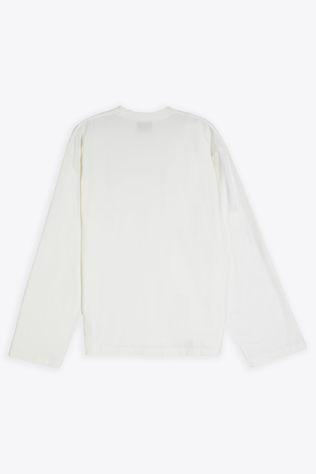 alt-image__T-shirt-boxy-fit-bianca-in-cotone-con-maniche-lunghe---Long-Sleeve-Tee-Patch-Only