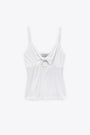 TWISTED CUT-OUT TOP-Panna 