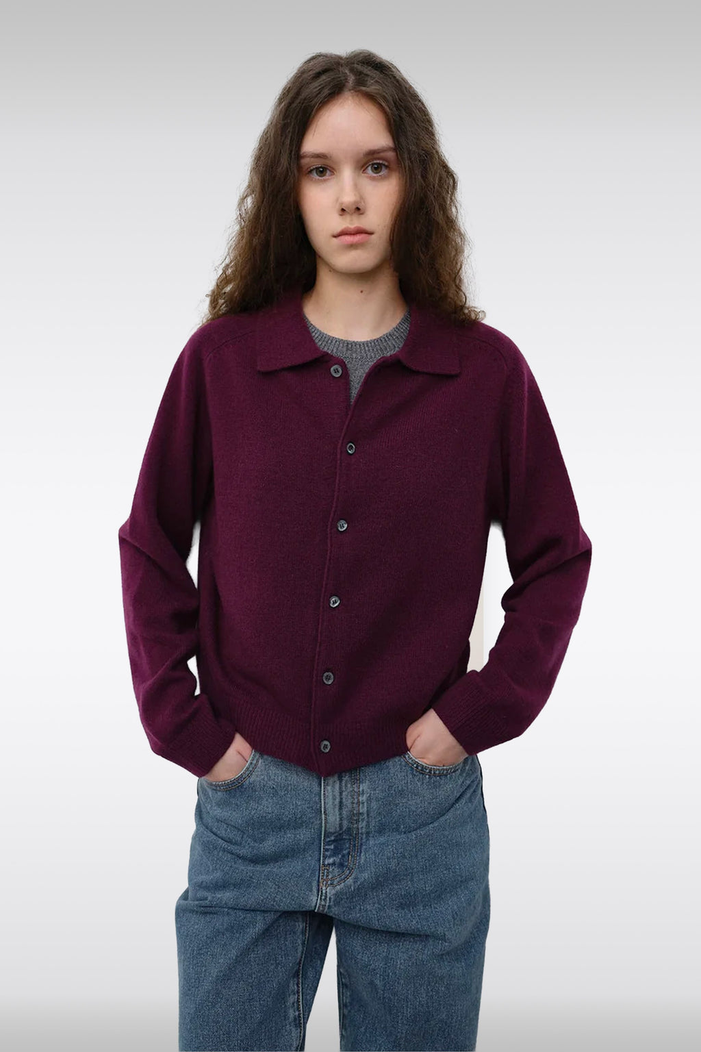 alt-image__UNISEX-COLLARED-KNIT-CARDIGAN-Viola