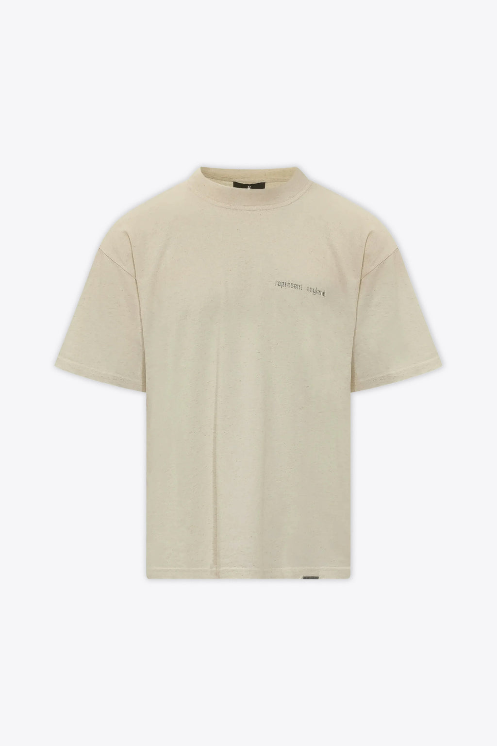 alt-image__T-shirt-in-cotone-lavato-panna-con-stampa-al-petto-e-sul-retro---Resent-T-shirt
