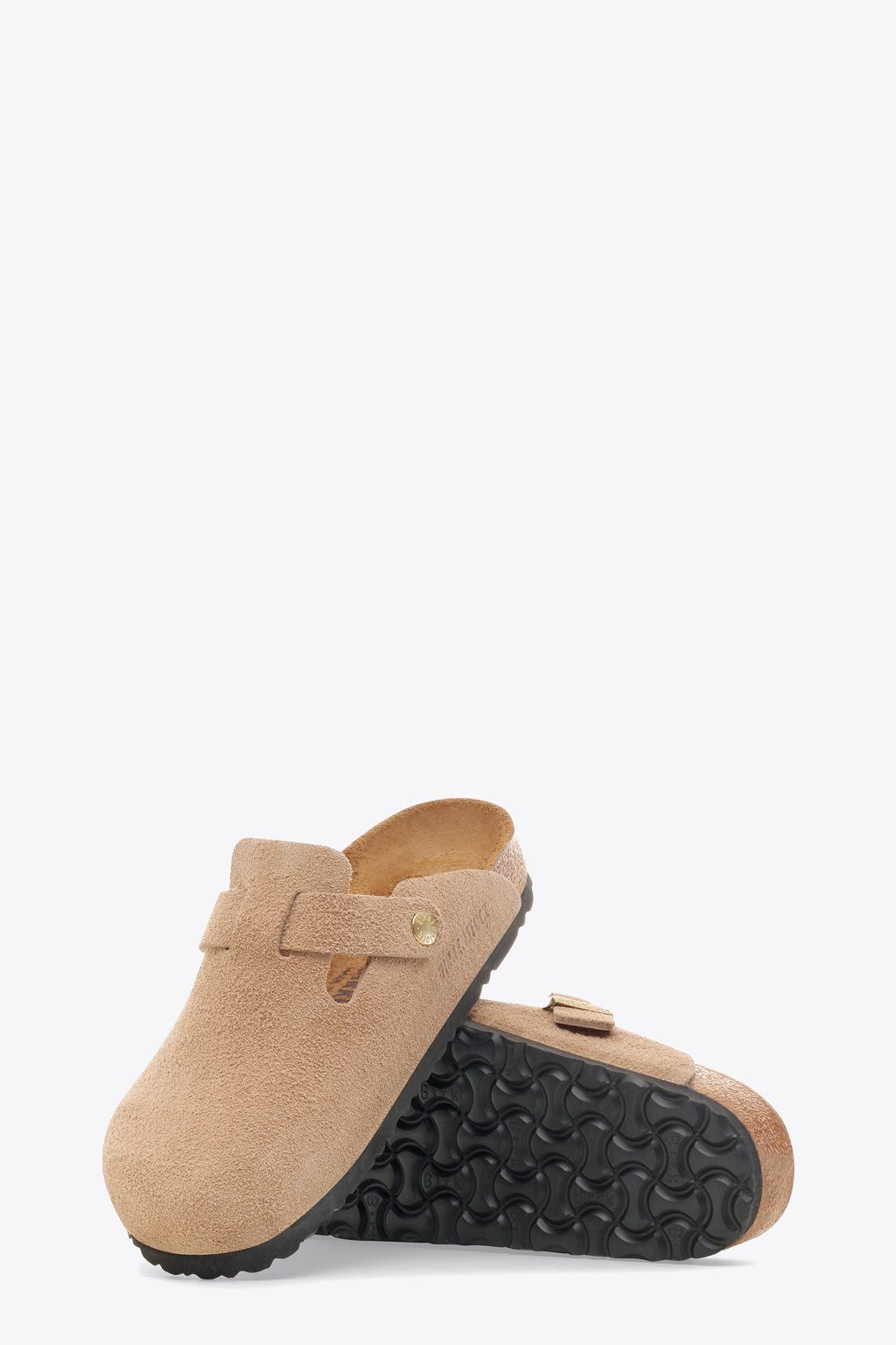 alt-image__Sand-colour-suede-sabot-with-metal-buckle---Boston-Suede