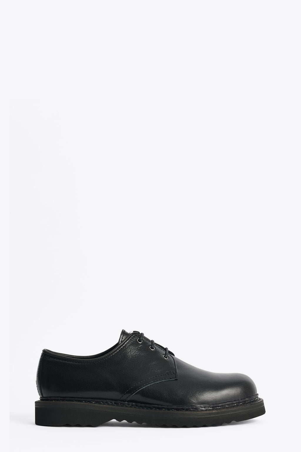 alt-image__Scarpa-derby-in-pelle-craccata-nera---Trampler-Shoe