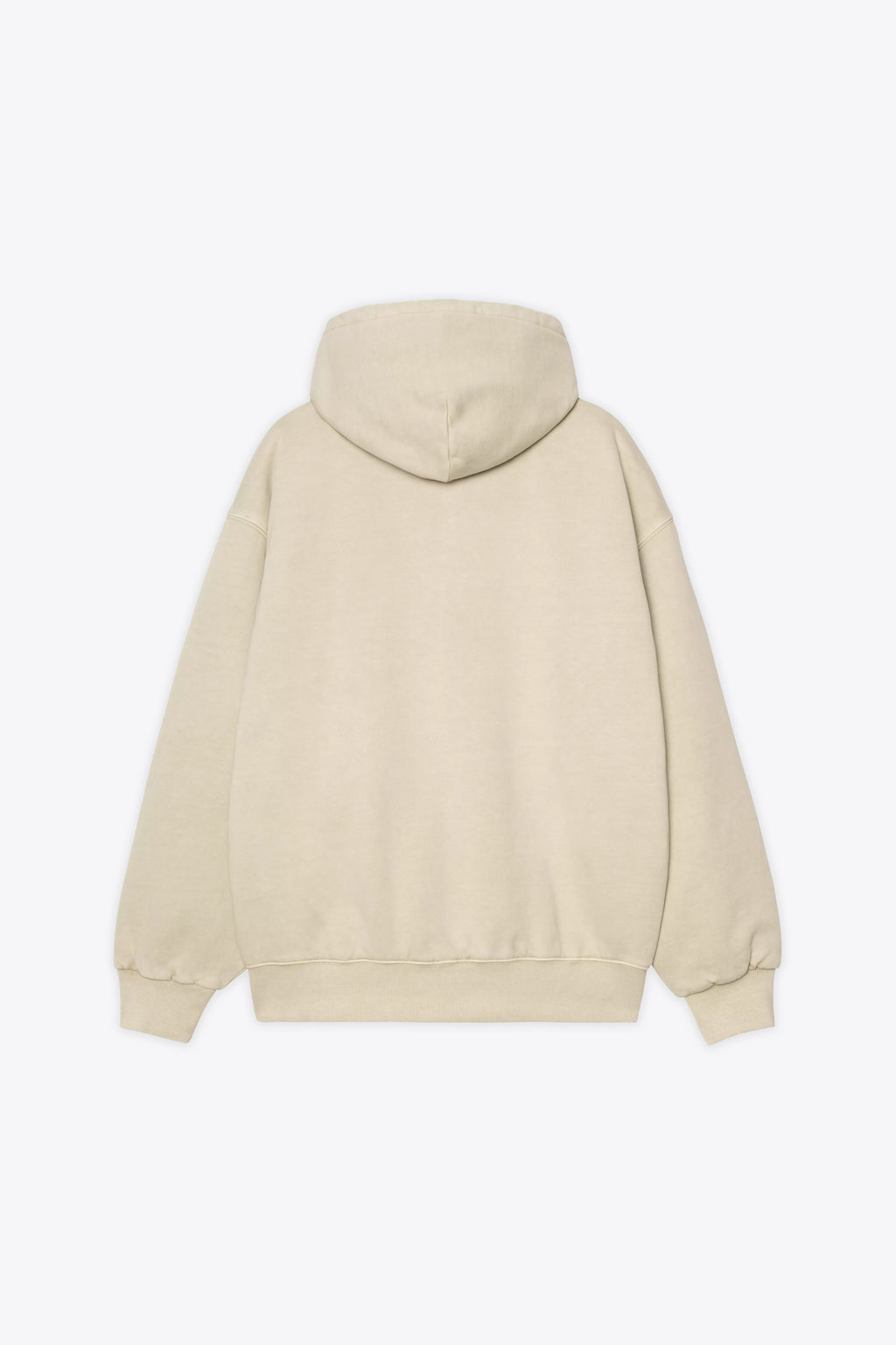 alt-image__Felpa-oversize-in-cotone-color-sabbia-con-cappuccio-e-zip---Hooded-Vista-Jacket