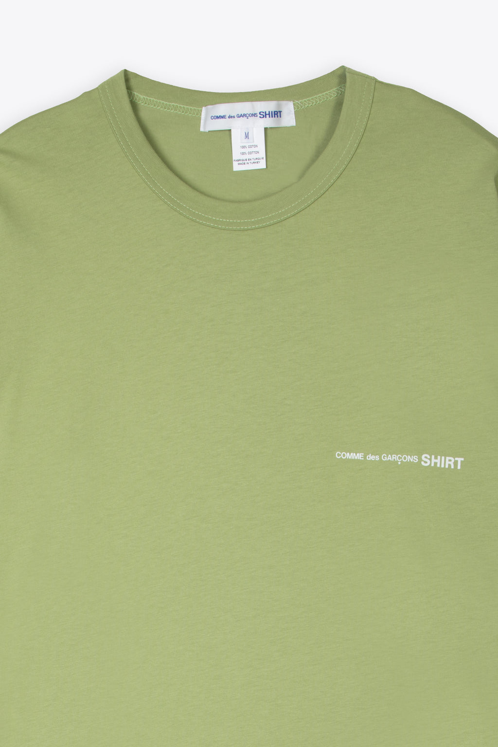 alt-image__Green-cotton-oversize-t-shirt-with-chest-logo