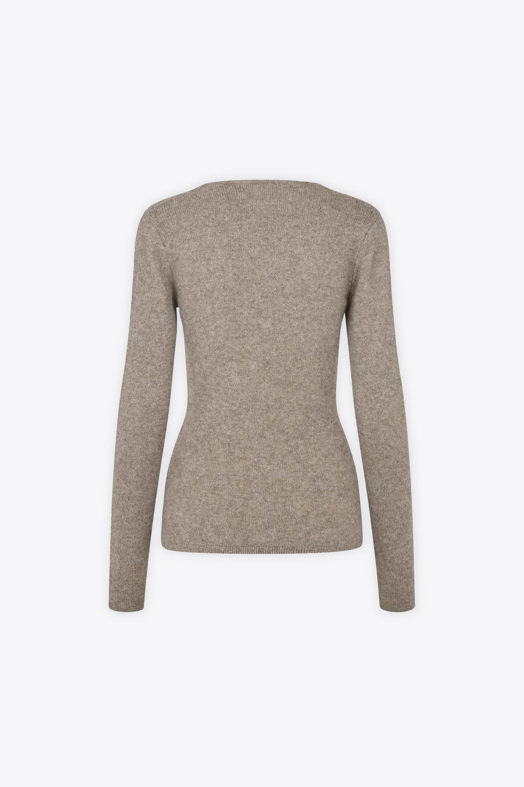 alt-image__Cardigan-in-lana-di-Yak-beige-melange-con-zip---Sanelo-Zip-Cardigan