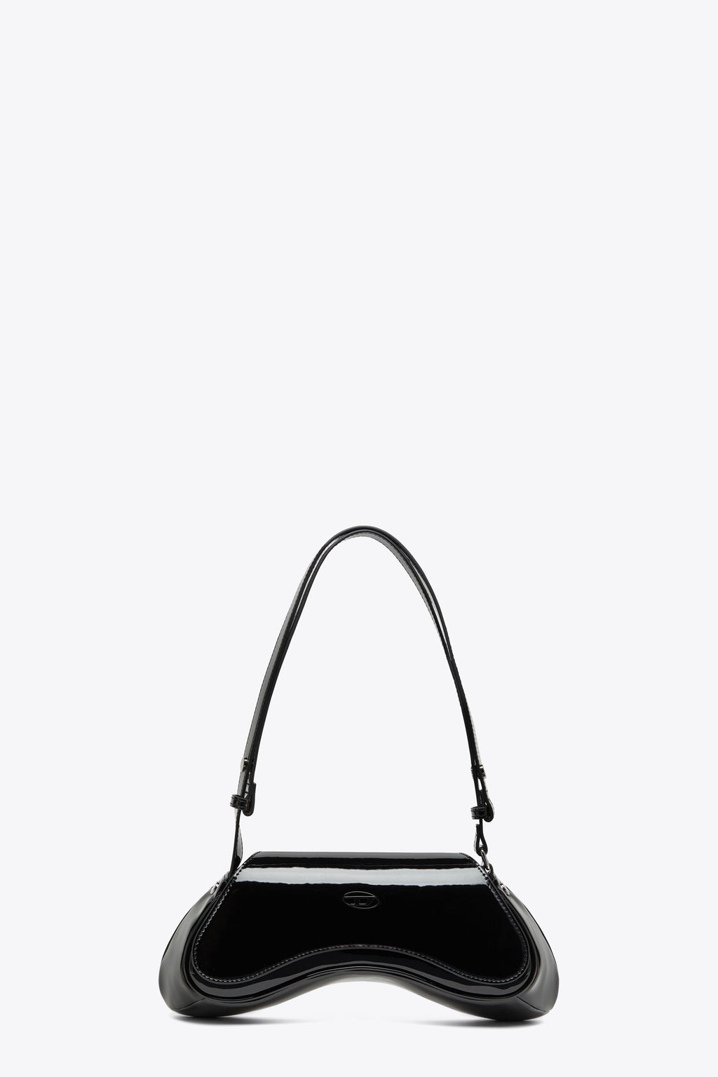 alt-image__Borsa-in-vernice-nera---Play-Crossbody-Bag
