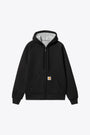 Felpa nera in neoprene con cappuccio - Car Lux Hooded Jacket 
