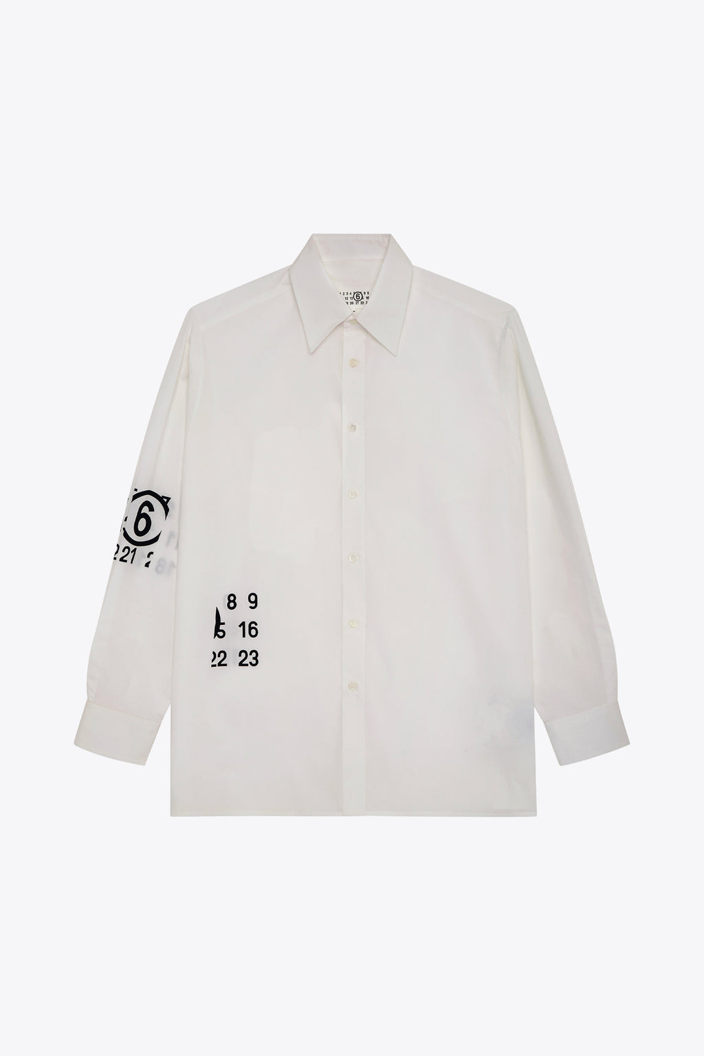 alt-image__Camicia-bianca-in-popeline-di-cotone-con-logo-scomposto
