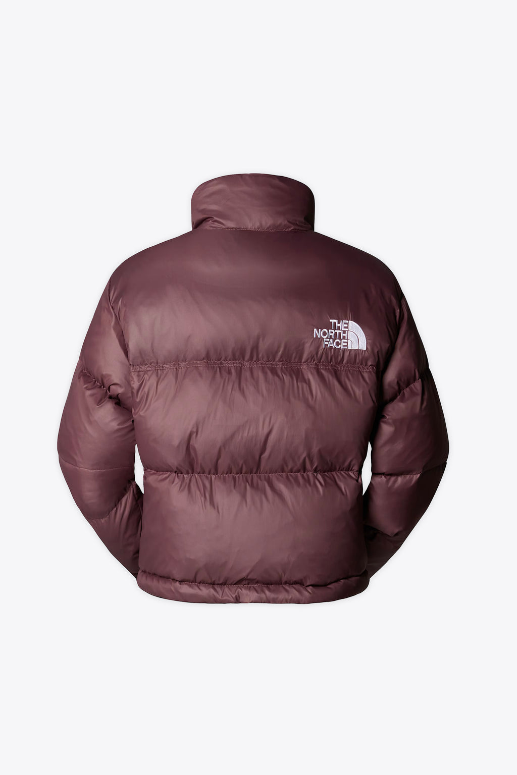 alt-image__Piumino-corto-in-nylon-bordeaux---W-Nuptse-Short-Jacket