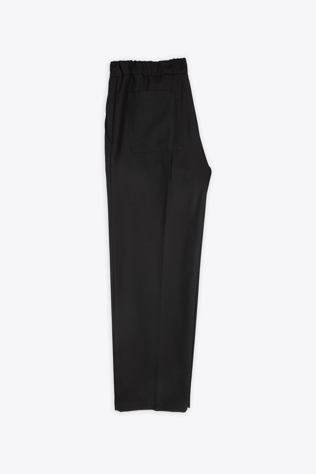 alt-image__Pantalone-loose-fit-in-frescolana-nero-con-cinturino---John