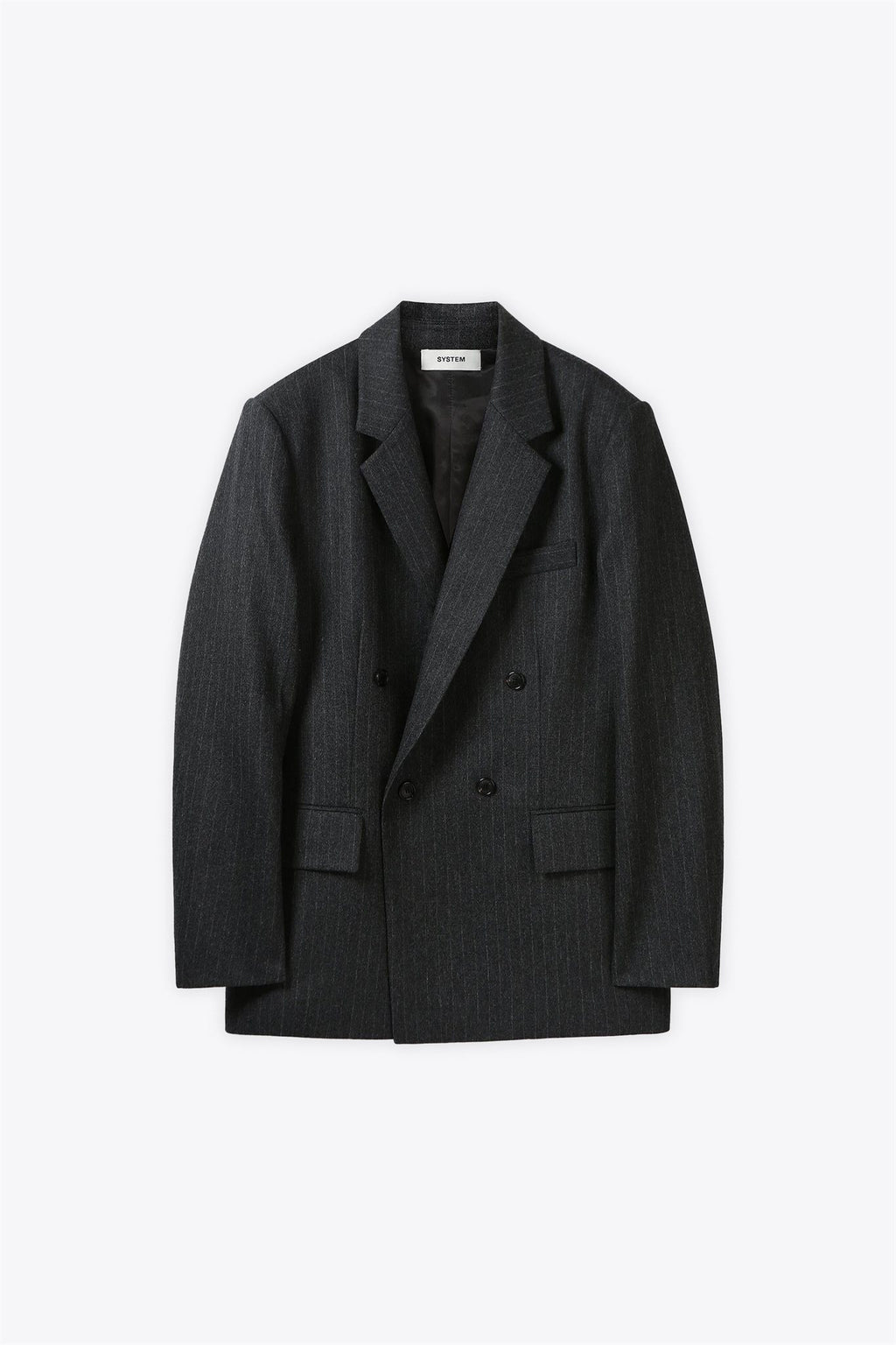 alt-image__Blazer-doppiopetto-grigio-gessato-in-lana---Double-Breasted-Jacket