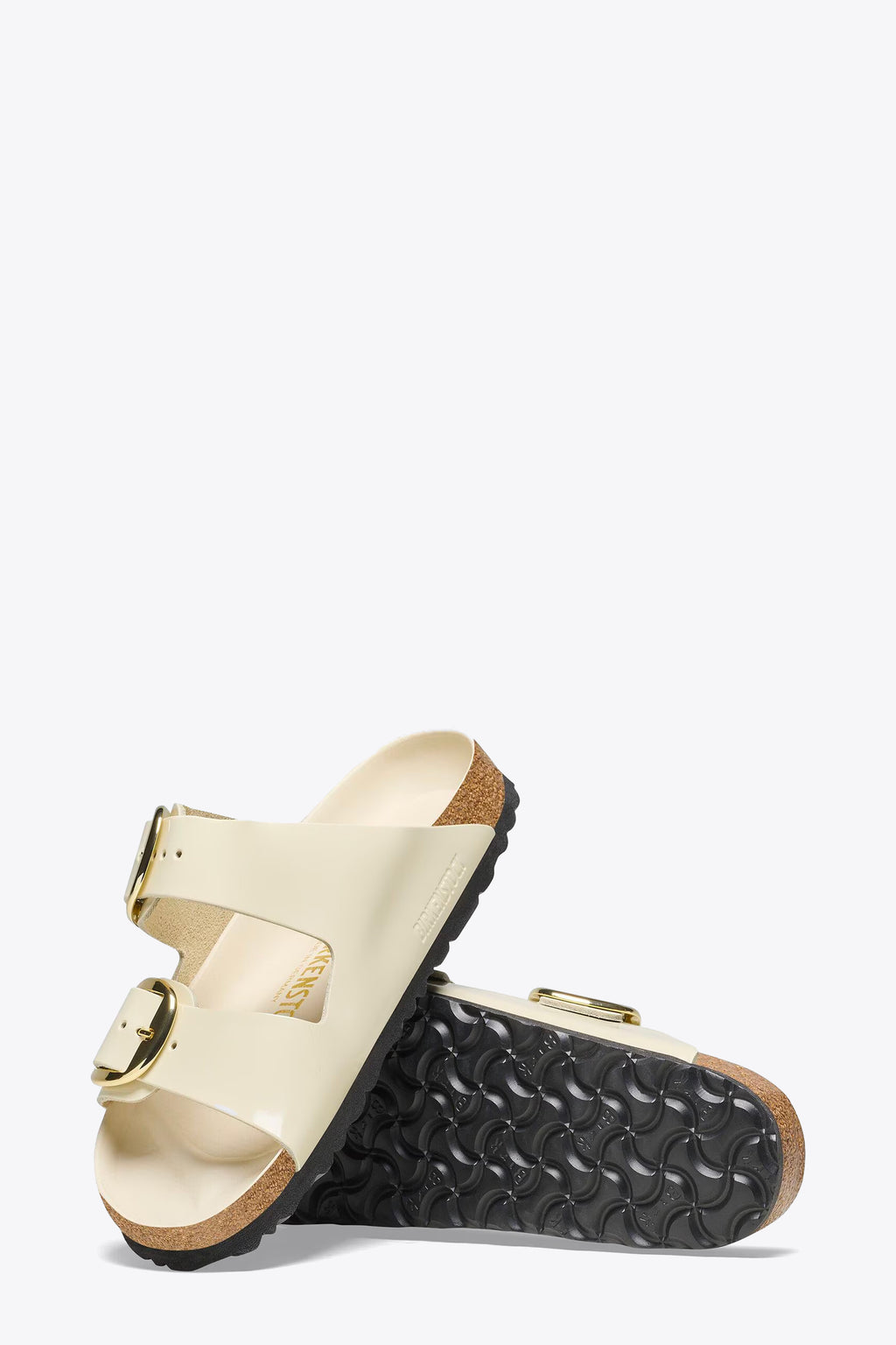 alt-image__Ciabatta-in-pelle-vernicita-ecrù-con-fibbie-grandi---Arizona-Big-Buckle