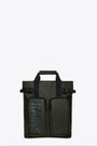 Borsa in PU verde militare con logo - Texel Tote Backpack 