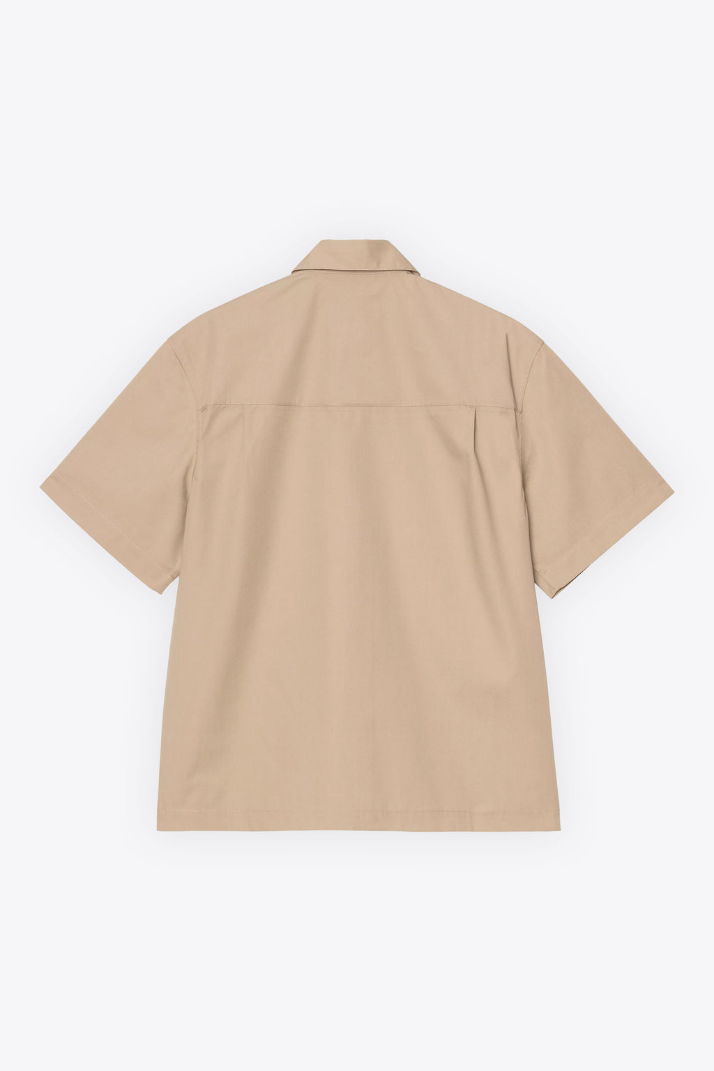 alt-image__S/S-Postal-Zip-Shirt-Polyester/Cotton-Beige