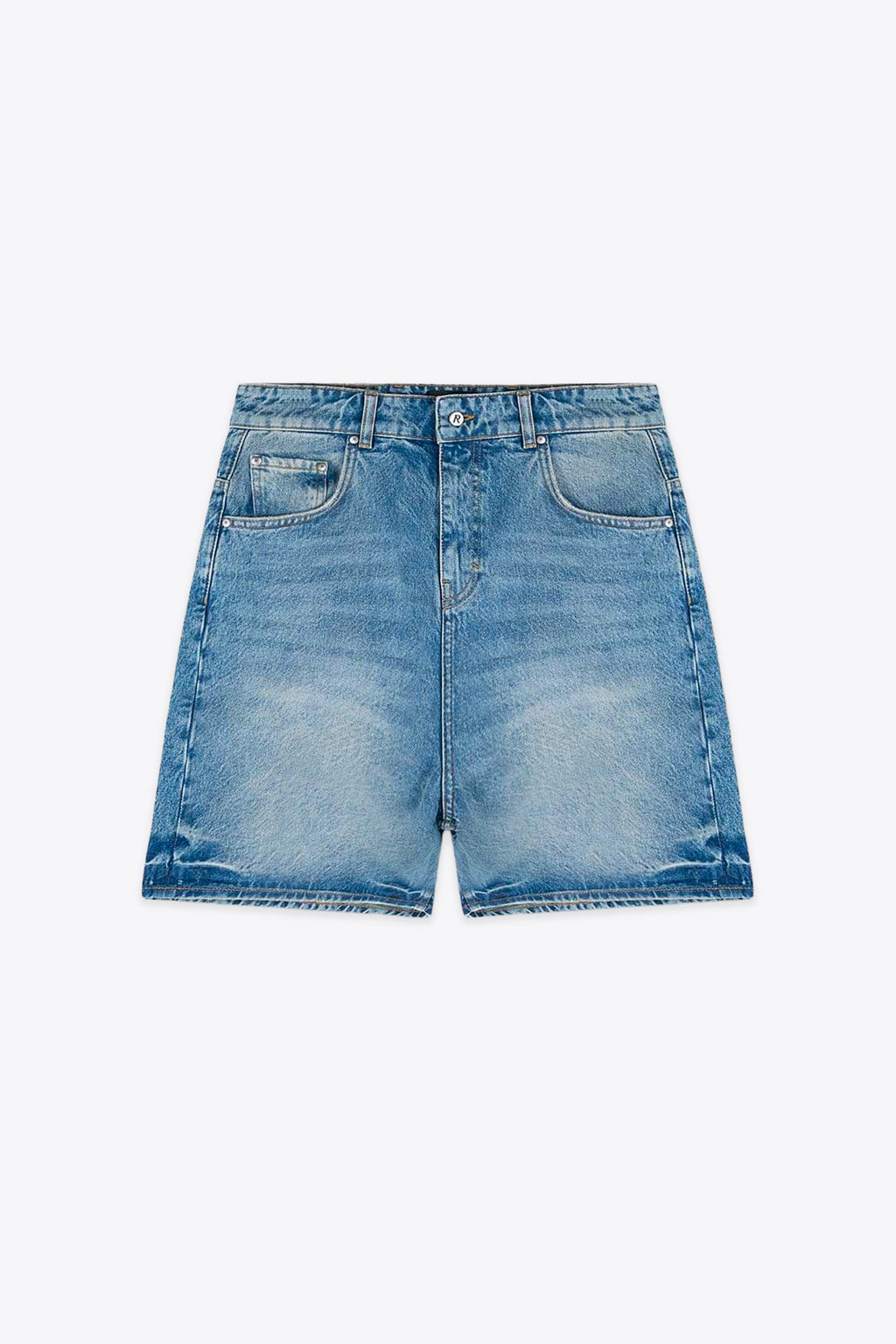 alt-image__Short-in-denim-blu-stonewashed-con-orlo-sfrangiato---Tailored-Denim-Shorts