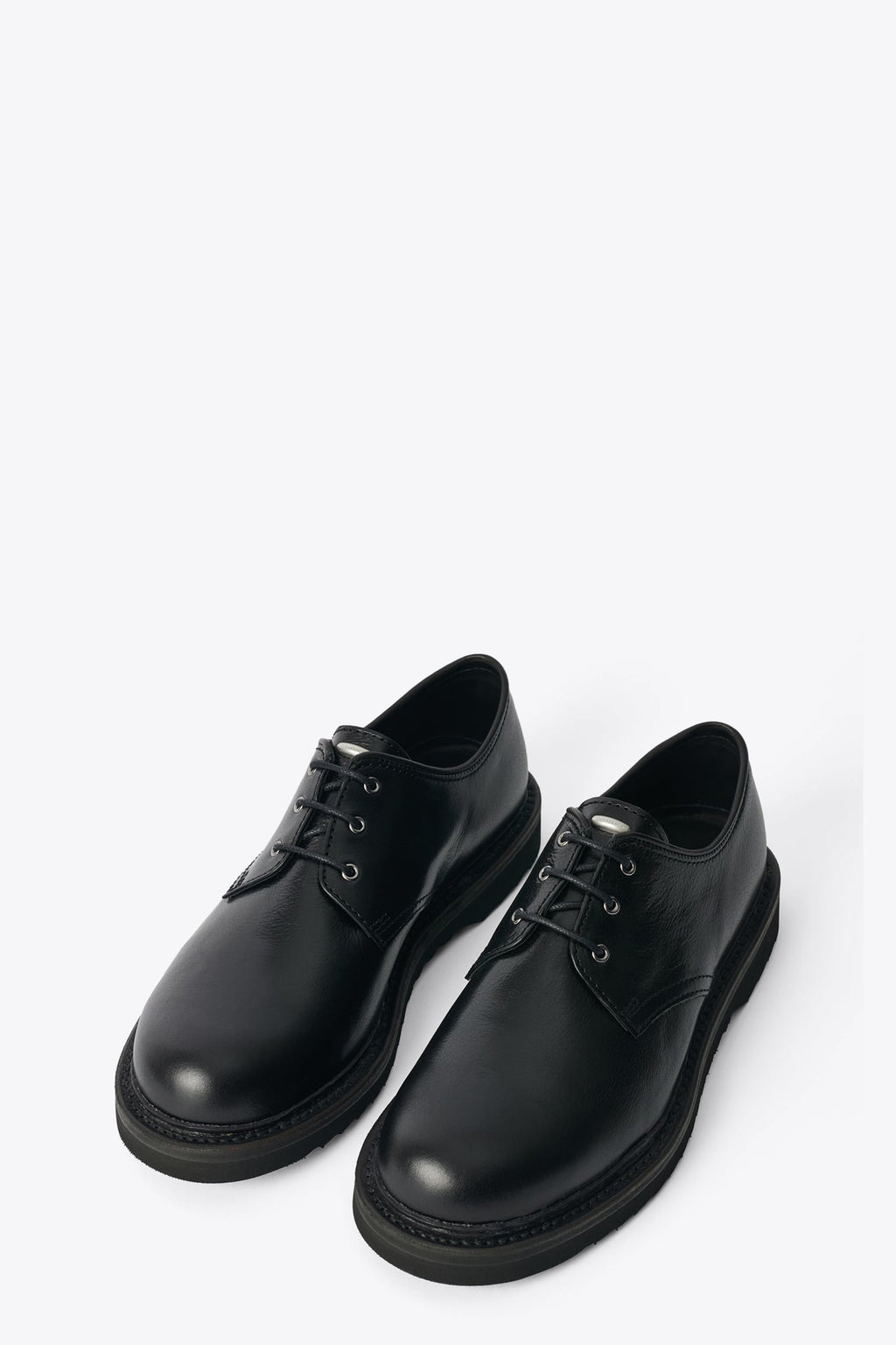 alt-image__Scarpa-derby-in-pelle-craccata-nera---Trampler-Shoe