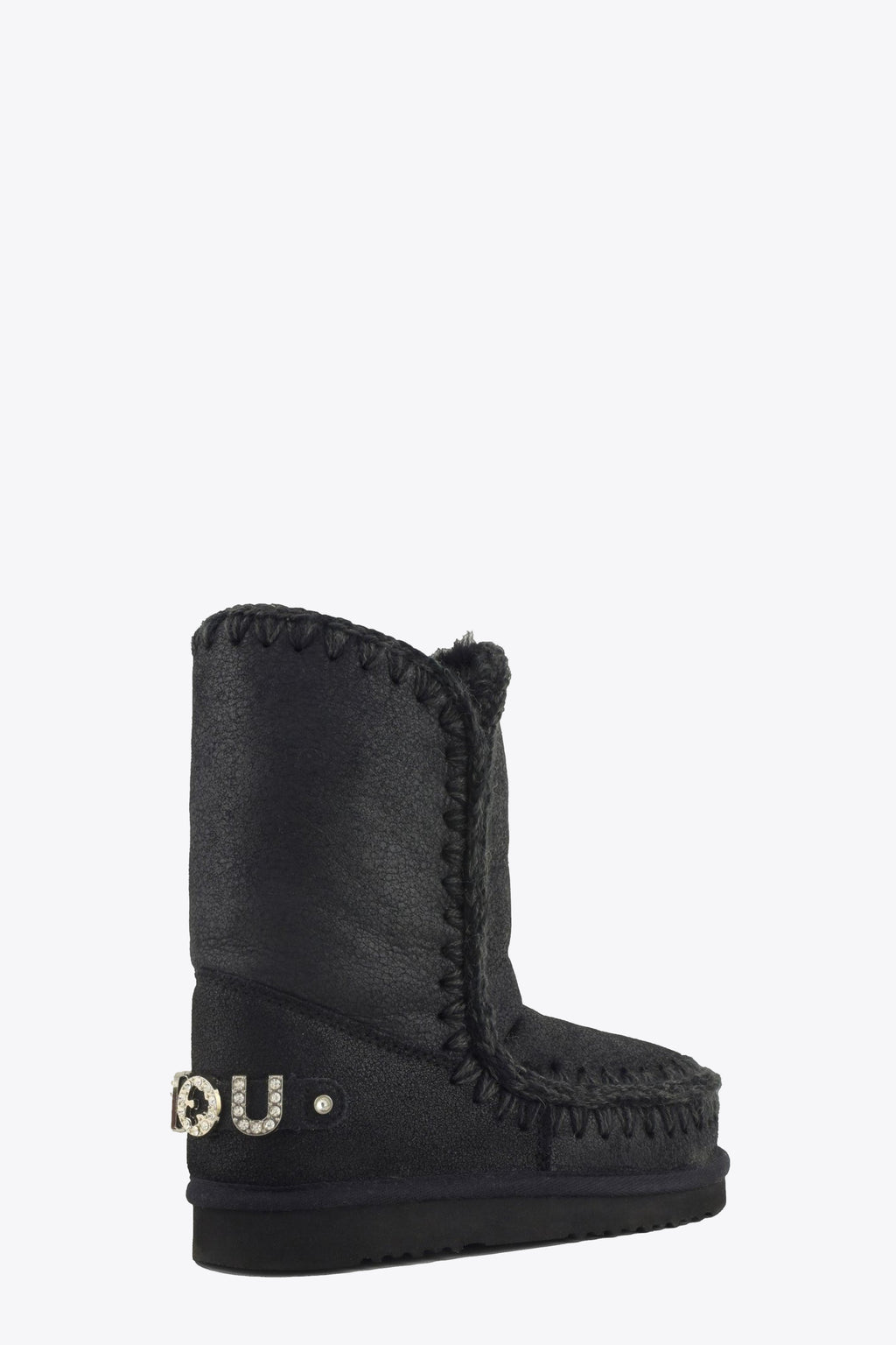 alt-image__Stivaletto-slip-on-in-montone-nero-con-logo-in-strass---Eskimo-24-Rhinestones-Logo