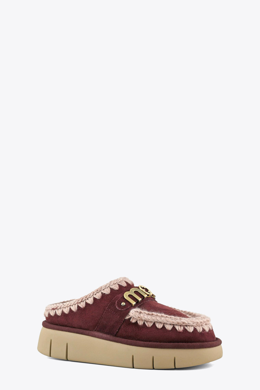 alt-image__Sabot-in-montone-vinaccia-con-logo-in-metallo---Bounce-Clog-Metal-Logo