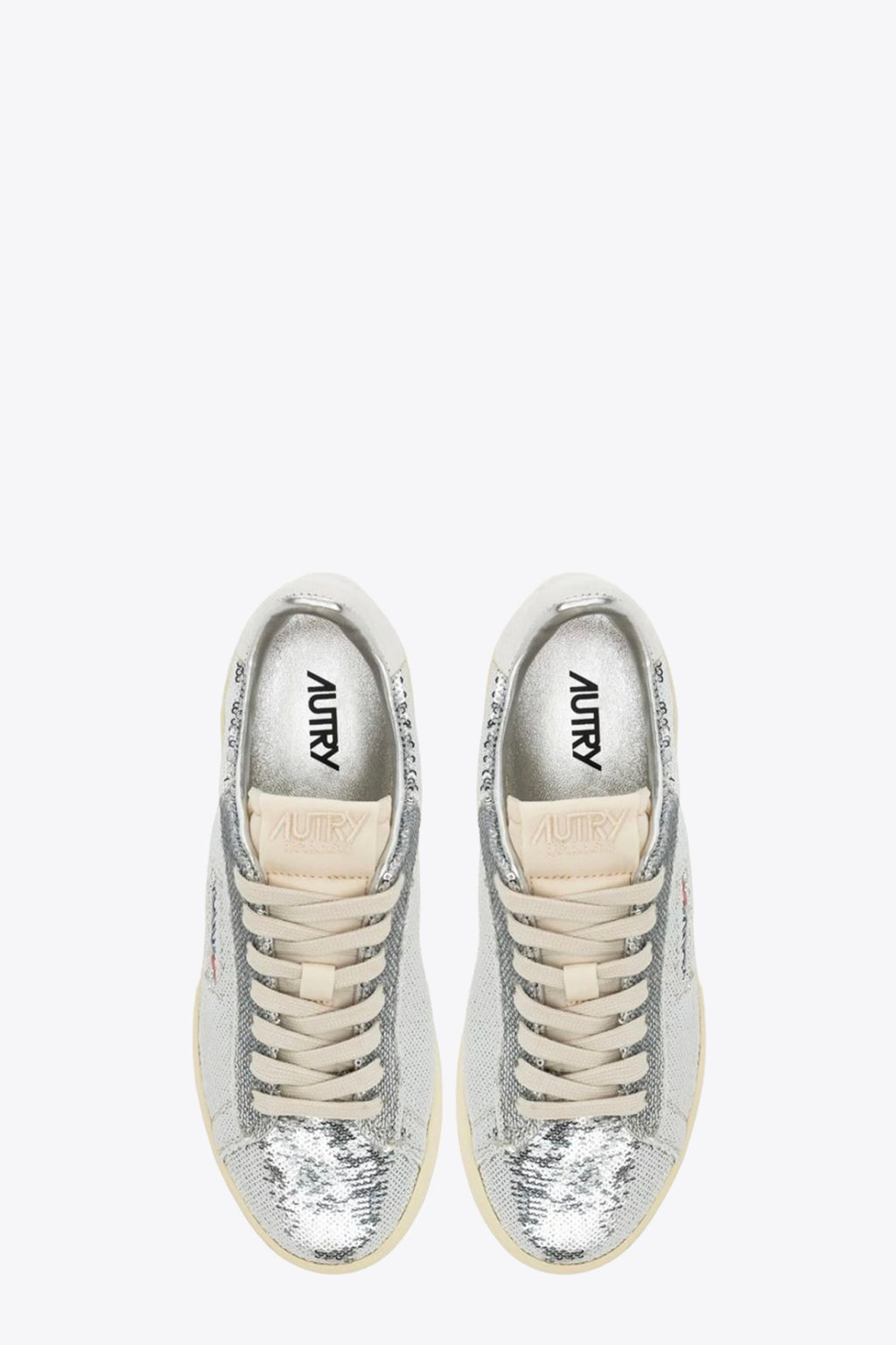 alt-image__Sneaker-bassa-con-pailettes-argento---Dallas-Low