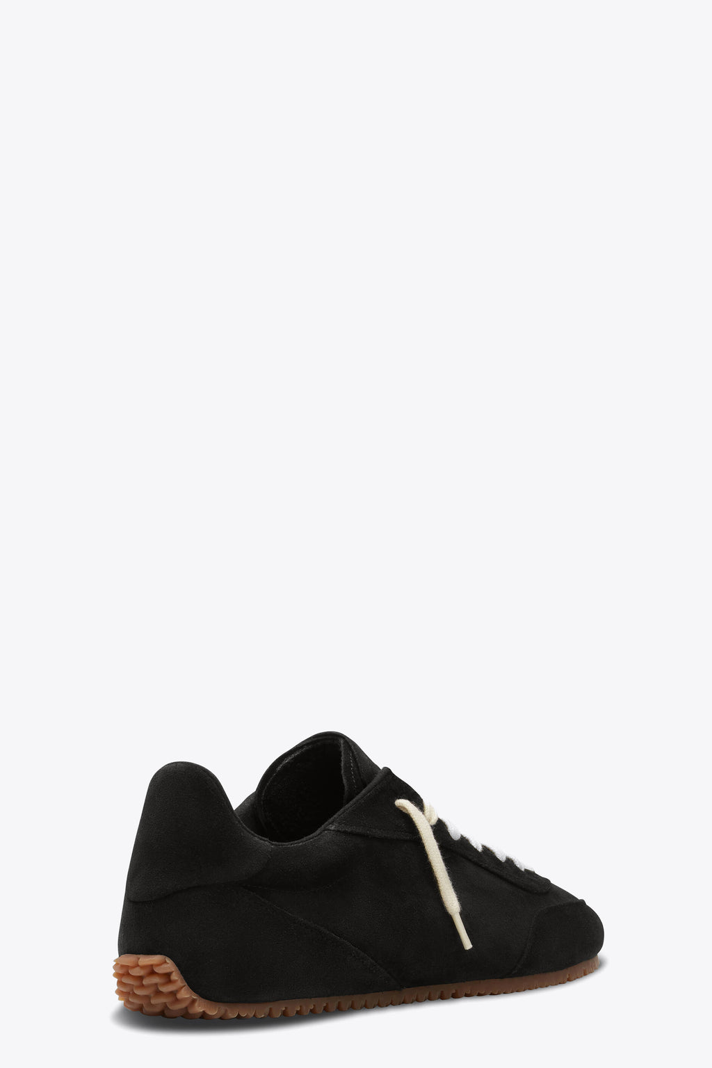 alt-image__Sneaker-bassa-nera-in-suede-con-suola-caramello---Daze-Runner