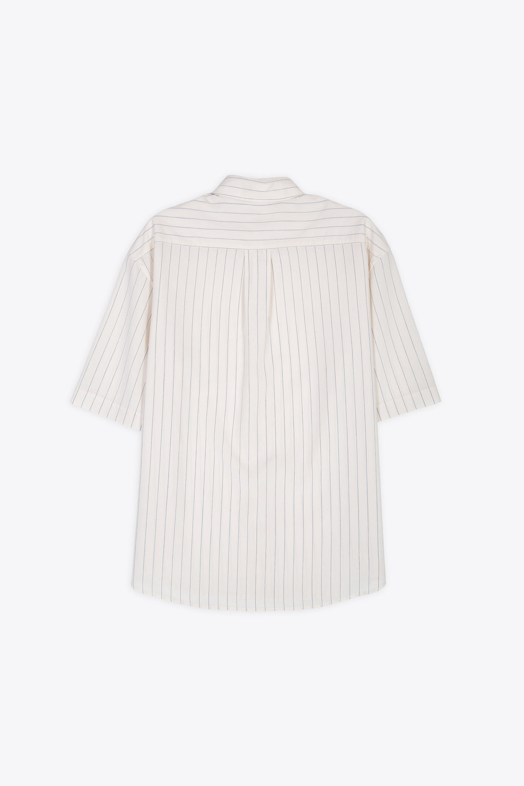 alt-image__Camicia-in-cotone-panna-a-righe-blu-con-maniche-corte
