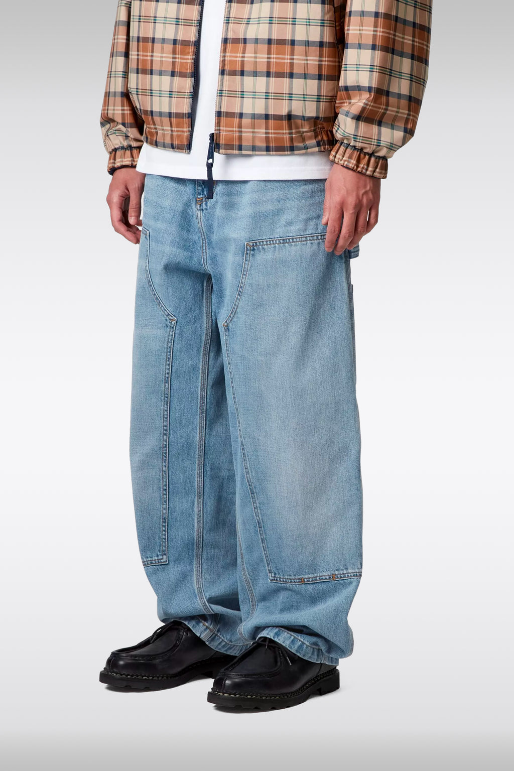 alt-image__Jeans-workwear-in-denim-blu-chiaro-stonewashed---Og-Double-Knee-Pant