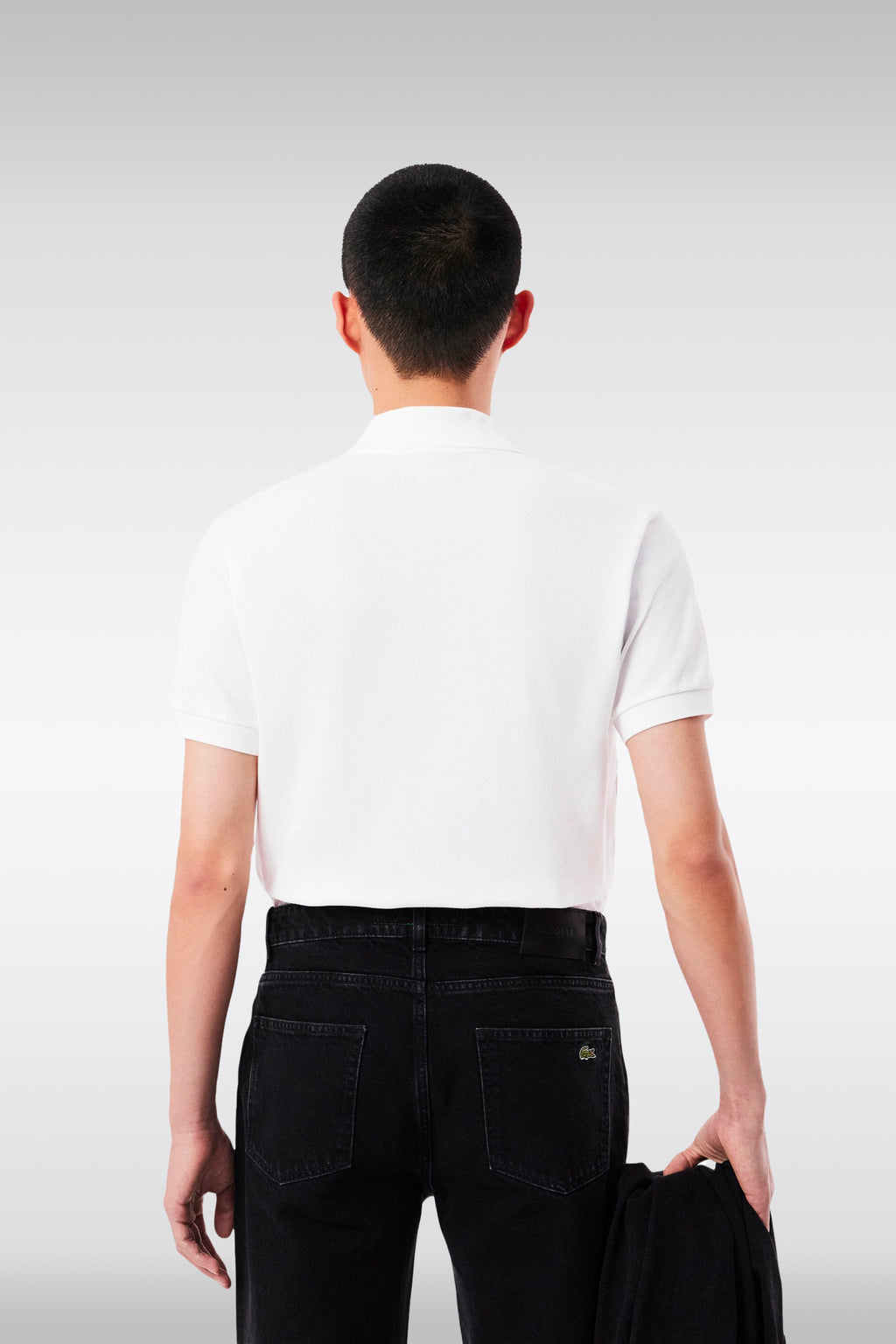 alt-image__Polo-bianca-in-cotone-piquè-regular-fit