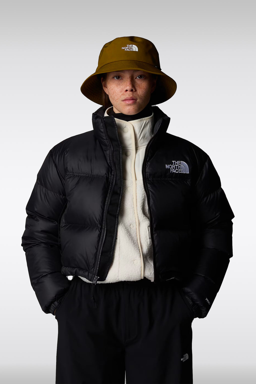 alt-image__Black-nylon-short-down-jacket---W-Nuptse-Short-Jacket-