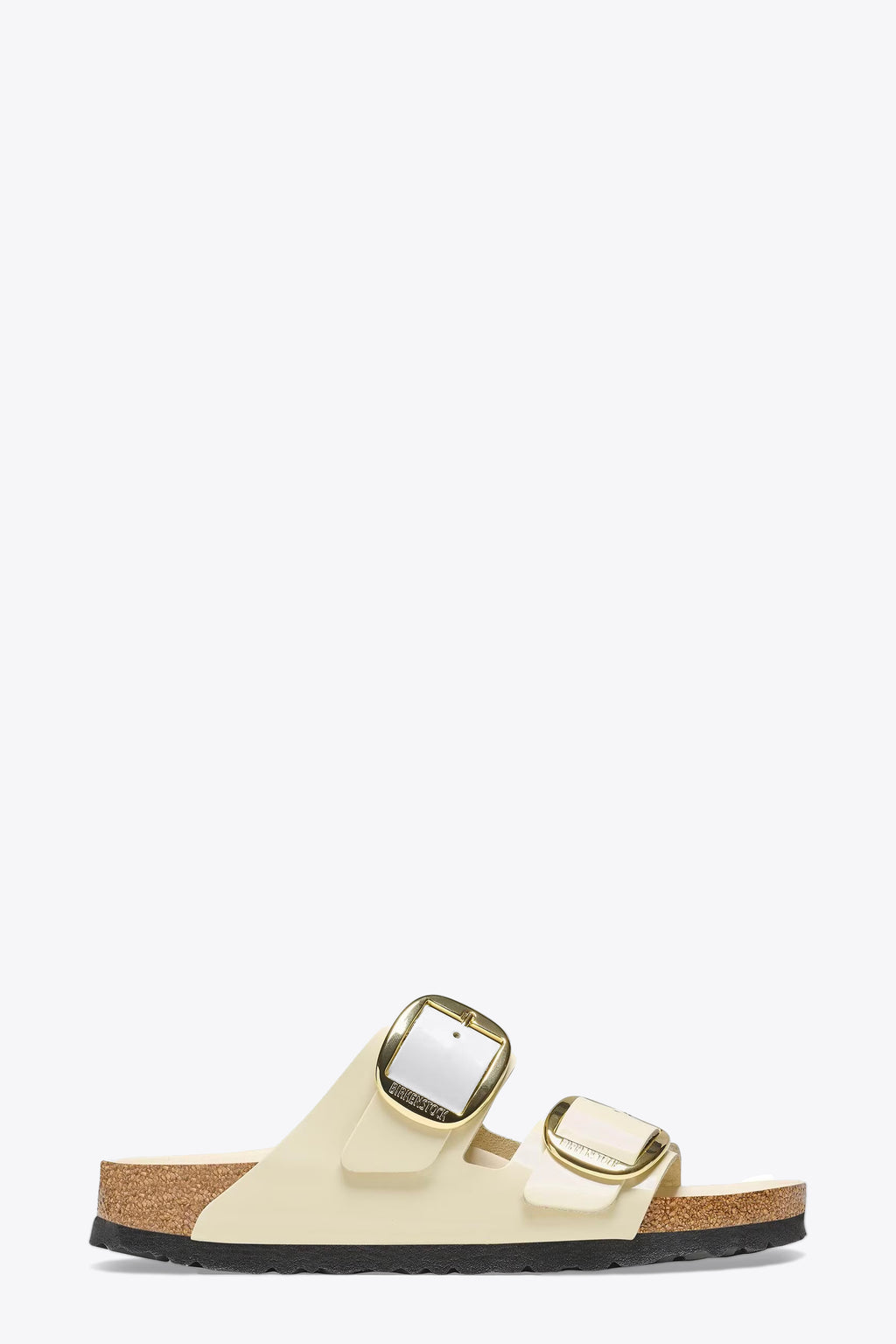 alt-image__Ciabatta-in-pelle-vernicita-ecrù-con-fibbie-grandi---Arizona-Big-Buckle