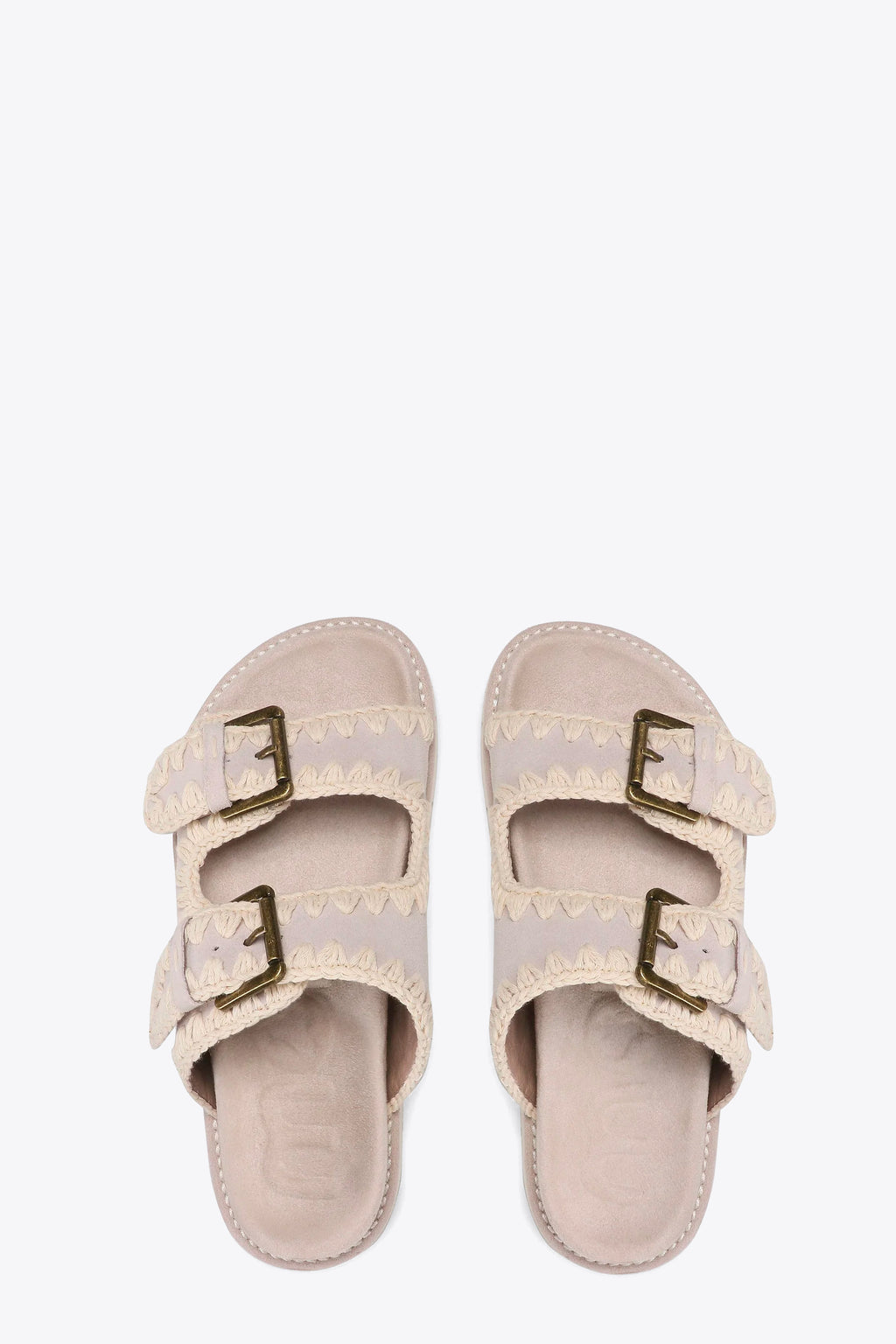 alt-image__Sandalo-in-suede-beige-chiaro-a-due-fasce-con---Bio-Sandal-Two-Buckles
