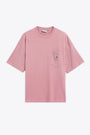 T-shirt in cotone rosa sbiadito con tasca al petto - S/S Hudson Pocket T-Shirt 