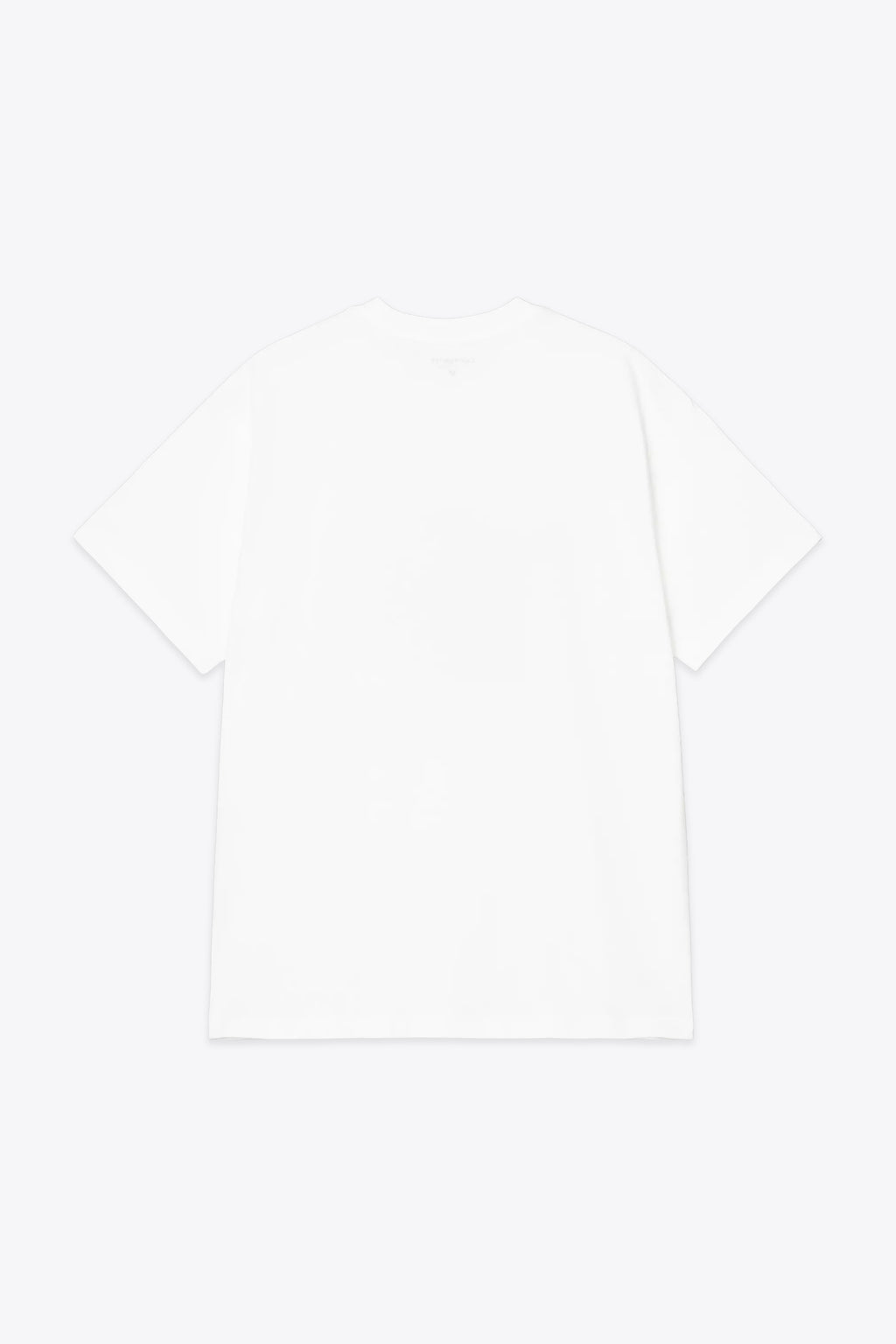 alt-image__T-shirt-loose-fit-bianca-in-cotone-con-logo-grafico---S/S-Column-T-Shirt