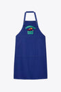 Grembiule in twill blu elettrico con ricamo - Pronto Apron 