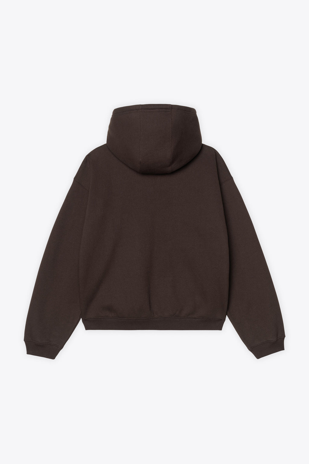 alt-image__Felpa-loose-fit-marrone-con-zip-e-cappuccio---Hooded-Ebbert-Jacket
