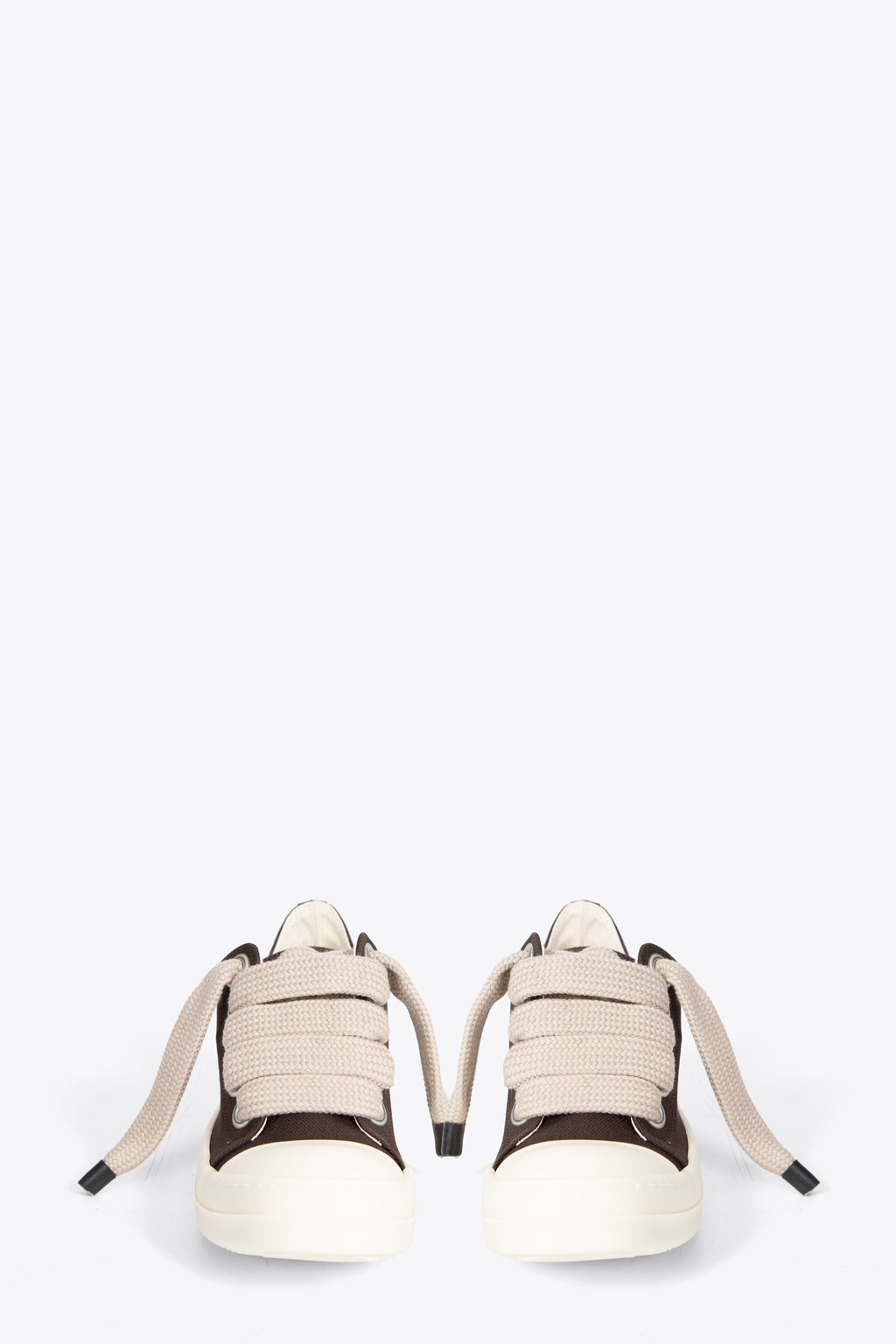 alt-image__Sneaker-bassa-in-denim-marrone-scuro-con-lacci-spessi---Jumbolace-Low-Sneaks